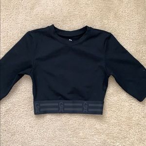 Good American the icon crop top